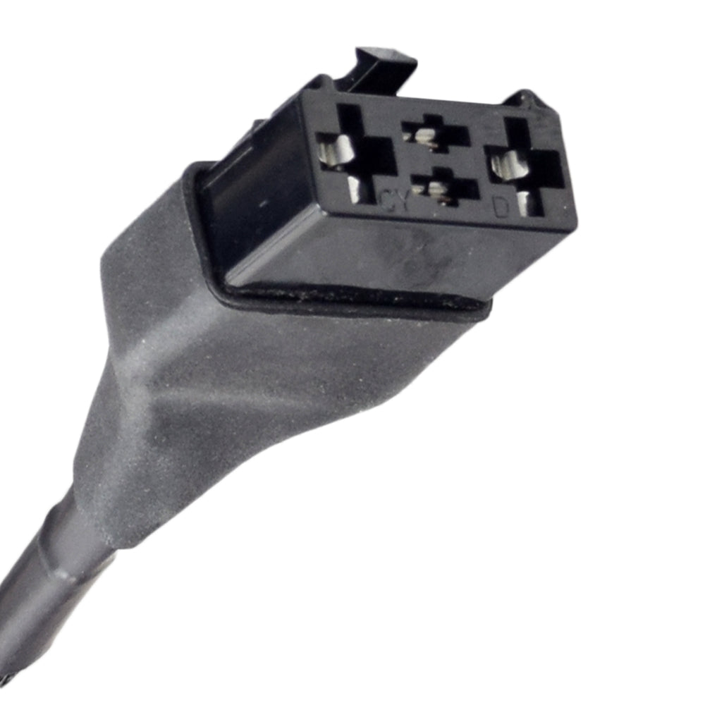 Drive Motor Assembly for the Quantum Q6 Edge 2.0, showing a close-up of the black electrical plug and cable, essential for replacing worn-out motor components in power chairs.