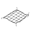 13x13 Bungee Cargo Net for Hammerhead Off-Road® Go-Karts with four vinyl-covered hooks, designed to securely hold gear during off-road adventures.