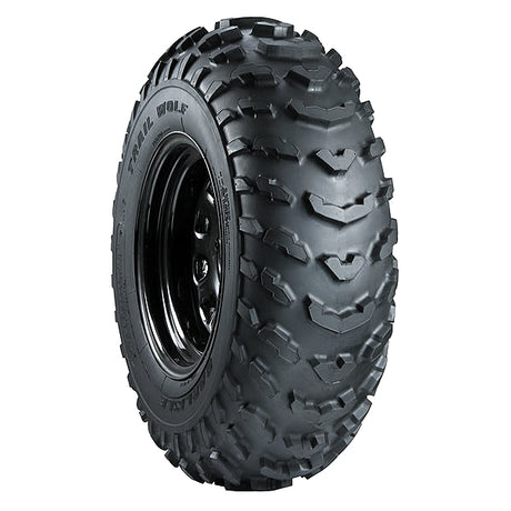 20x7.00-8 Trail Wolf Front Tire for Hammerhead Off-Road® 250cc Go-Karts, showing a close-up of its rugged tread pattern, ideal for tough terrains and off-roading activities.