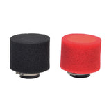 35 mm Intake Foam Air Filter for 110cc - 125cc ATVs, Dirt Bikes & Pit Bikes, featuring a cylindrical foam design with a straight fitting and hose clamp, ensuring clean engine performance.