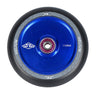 110 mm AO Helium Kick Scooter Wheel with a hollow core and pre-installed Titen ABEC 9 bearings, featuring a central hole and circular design.