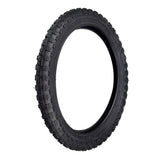 16x2.125 Tire with K50 Knobby Tread for Adult Trikes & Recumbent Bikes, showcasing a black tire with distinctive knobby tread patterns for optimal traction, essential for Mobo Triton models.