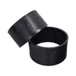 11x7.10-5 PVC Plastic Tire Sleeves for Drift Trikes & Go-Karts (Set of 2) shown with a black rubber ring and an open lid, designed for enhanced drifting.