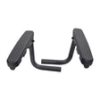 Armrest Pad & Bracket for the Pride Revo 2.0 (S66/S67) & Victory LX Sport (S710LXW) shown with a black armrest pad and an angled steel bracket featuring four width-adjustment holes.