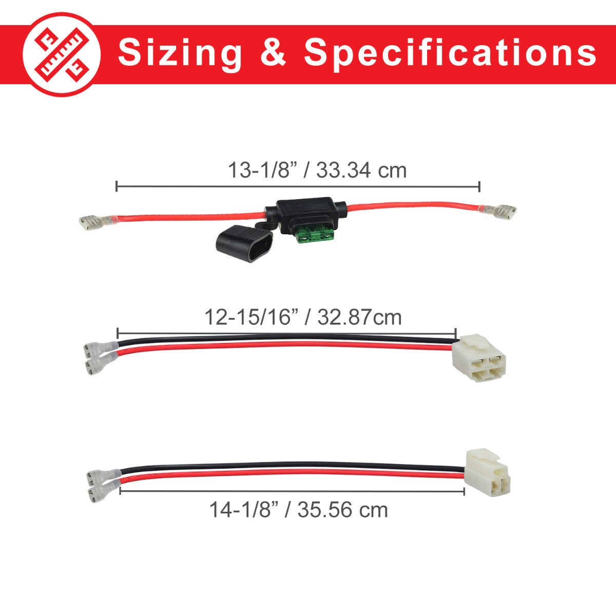 24 Volt Battery Pack for the Razor MX400, showcasing various wires and measurements, including black, red, and green cables, and a detailed wiring diagram for different versions of the MX400 dirt bike.