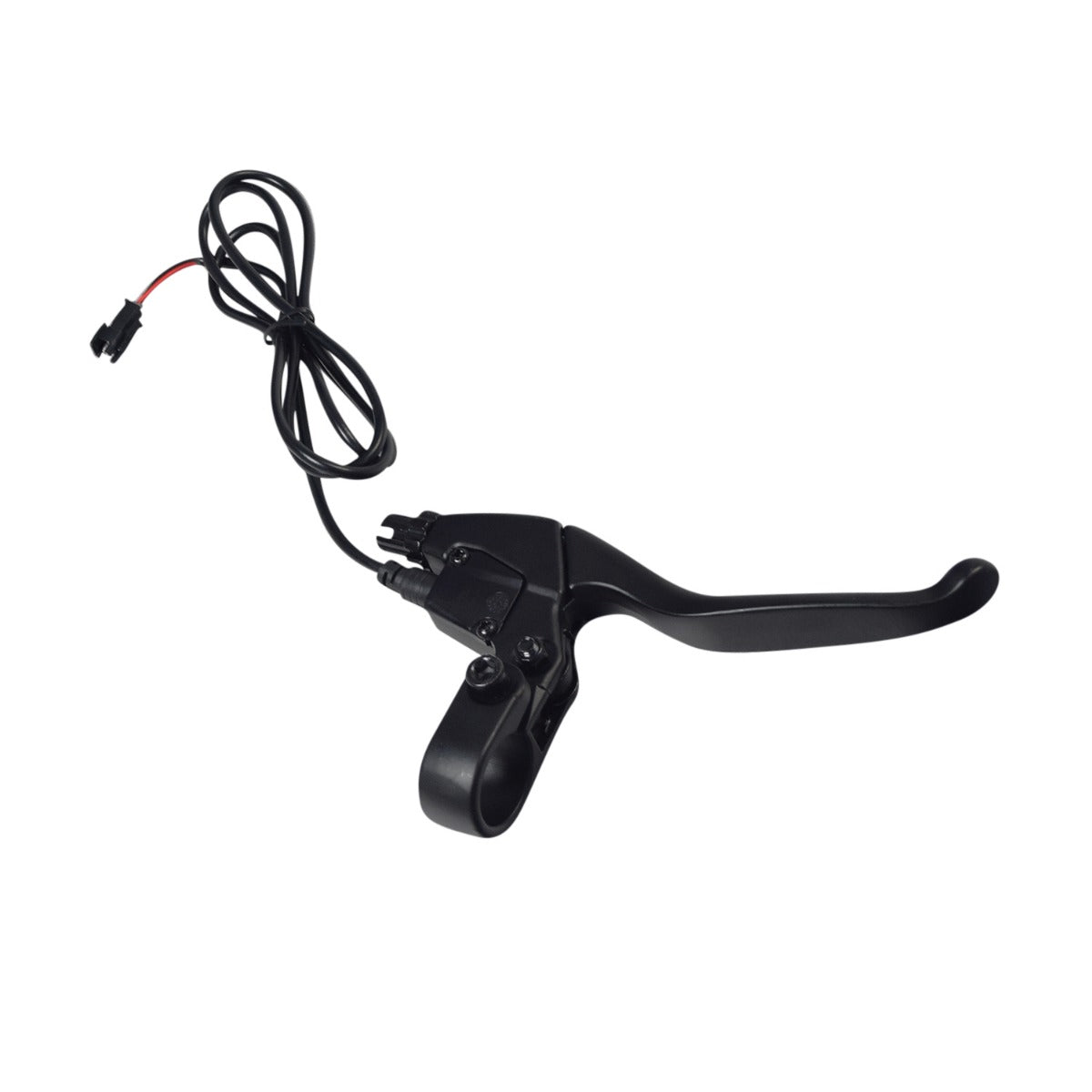 Brake Lever Set (Left & Right) for the GOTRAX EBE1 Folding Super Sport Bike 16, featuring black handlebars with attached cables and 2-pin male connectors.