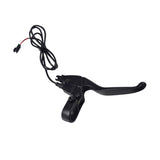 Brake Lever Set (Left & Right) for the GOTRAX EBE1 Folding Super Sport Bike 16, featuring black handlebars with attached cables and 2-pin male connectors.