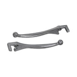 Brake Lever Set for the MotoTec MT-FatBoy-500 Electric Scooter (Set of 2) showing a pair of polished chrome finish levers, designed for both the right and left handlebars.