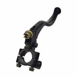 Right Brake Lever Assembly for Baja DR50 Dirt Bike, featuring a sturdy, black handle with an integrated screw and metal components, designed for heavy-duty ATV applications.