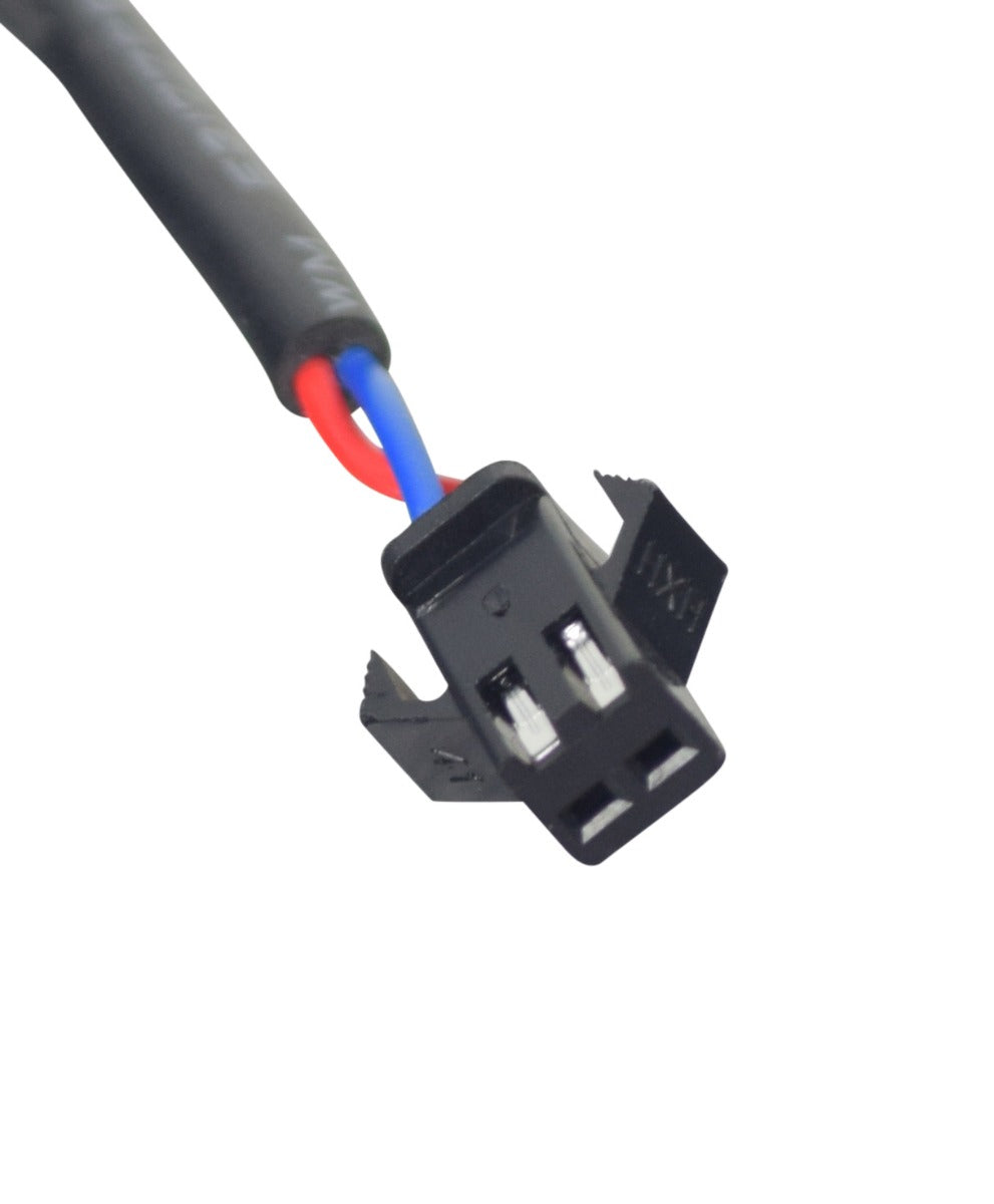 2-Wire Brake Lever for Jetson® Electric Bicycles, featuring two wires with black connectors, shown in a close-up view highlighting the connector and cable design for precise replacement needs.