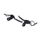 Brake Lever with Wiring Harness for the ANCHEER 26 350W Electric Mountain Bike (Set of 2), showing a pair of black alloy levers with attached cable and connector.