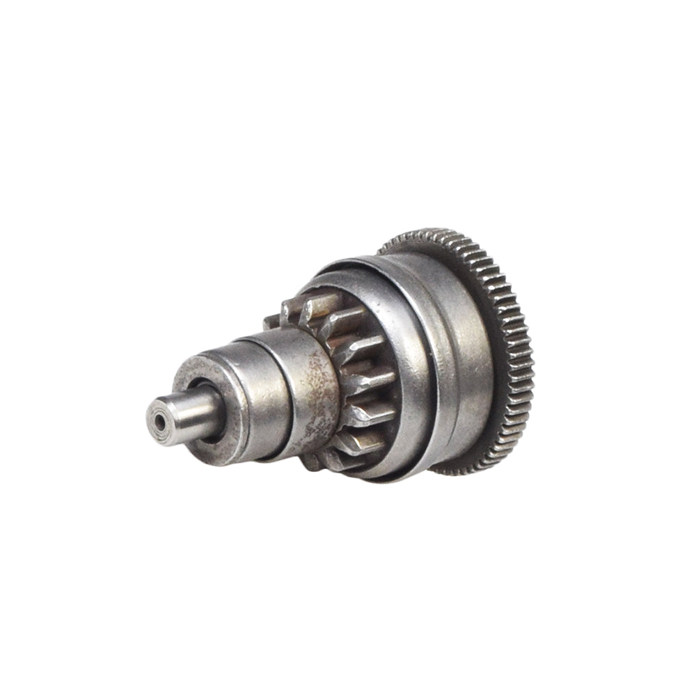 Starter Clutch Gear Assembly (Bendix) for 50cc QMB139 Go-Karts; close-up of a metal gear with visible teeth and central hole, suitable for 50cc GY6 engines in various go-kart models.