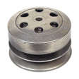 Complete Clutch and Driver Pulley Assembly without Clutch Bell for the Baja Sun City 50 (SC50), featuring a stack of circular metal components with holes, designed for 50cc 4-stroke QMB139 engines.