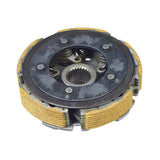 Wet Clutch Shoe Carrier Assembly for the Yamaha Rhino 660 (2004-2007) featuring a circular metal disc design, ideal for replacing the stock Yamaha clutch, ensuring reliability and durability.