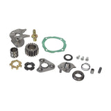 18-Tooth Clutch Assembly for Semi-Automatic 50cc - 110cc ATVs, featuring robust metal parts including a gear, ring, and gasket, suitable for 4-stroke TaoTao models with semi-automatic gearboxes and reverse gear.