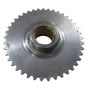 41 Tooth Starter Gear for TaoTao ATVs, shown in close-up with visible teeth and central holes, essential for compatibility with various ATV and go-kart models.