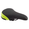 Mullet Saddle Seat for Bikes by Black Ops, featuring a soft PVC cover and a stylish back strap. Suitable for any standard seat post, designed for BMX-style comfort and durability.