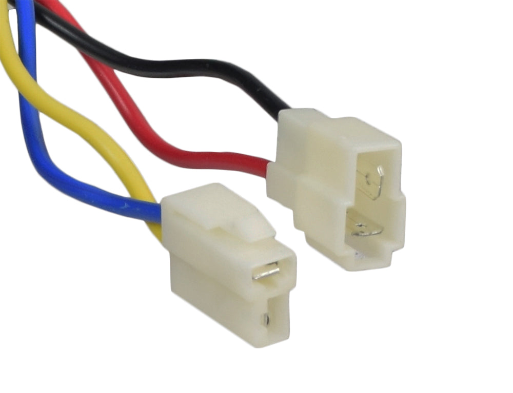 Close-up of the Minimoto Maxii & Motocross XRF500 Controller & Throttle Bundle, featuring several wires and connectors essential for replacing the hand throttle and controller on compatible Minimoto models.