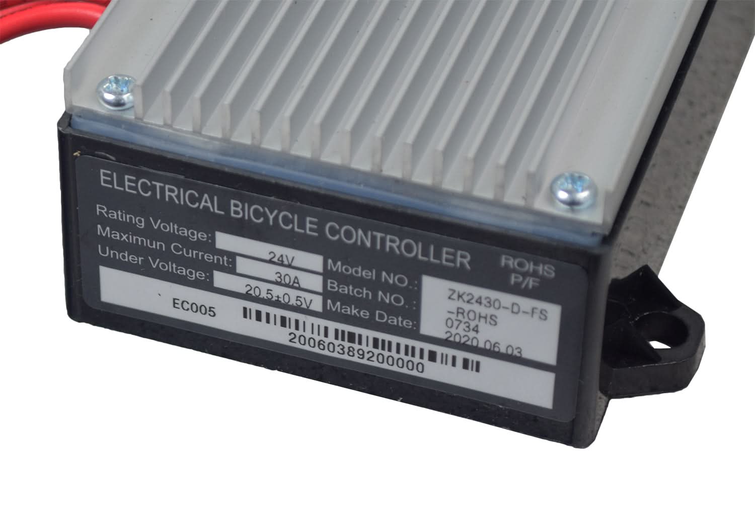 ZK2430D-FS Control Module with 4-Wire Throttle Connector for the Razor E200 (Versions 24+)