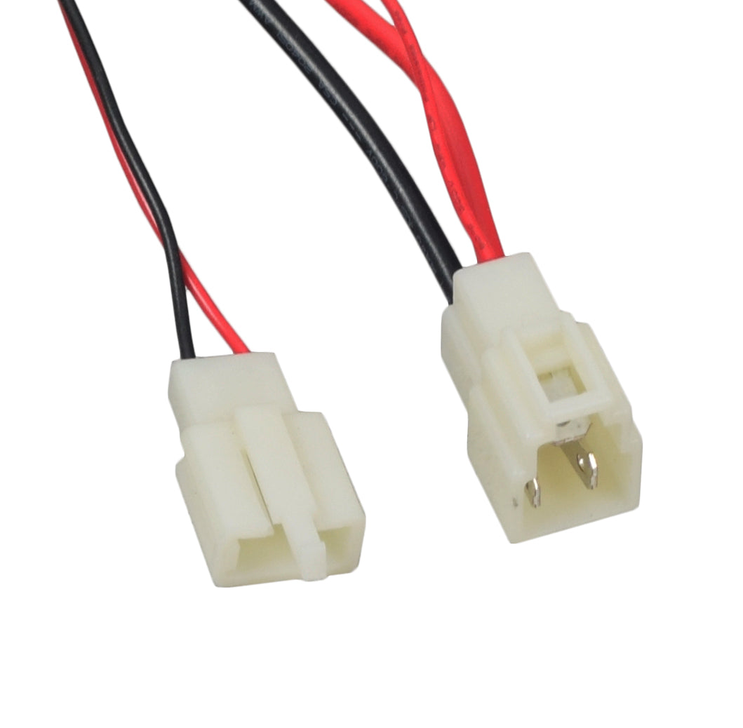 HB3650-TYD6-FS Control Module with 6-Wire Throttle Connector for Razor MX500 (Versions 21+), MX650 (Versions 14+), RSF650, EcoSmart Metro, and Pocket Mod Bellezza, featuring close-up of white and red electrical wires.