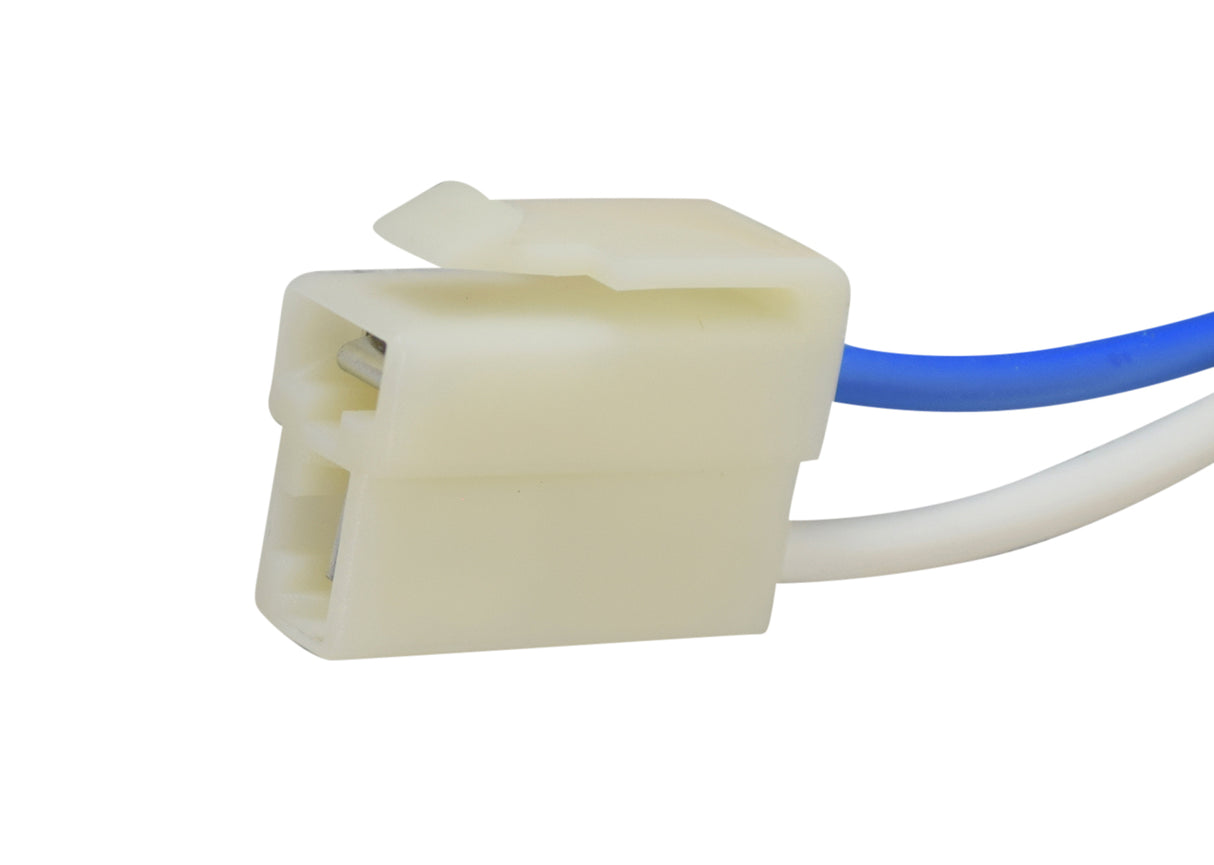 12 Volt LBD8 Controller for the Avigo Extreme, featuring a close-up of the white plastic unit with blue and white cables, suitable as an OEM replacement part for electric scooters.