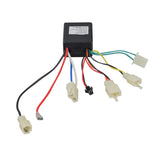 12 Volt LBD8 Controller for the Avigo Extreme scooter, featuring a black box with visible multicolored wires and connectors, crucial for replacing faulty controllers in Avigo Extreme models.