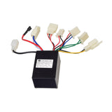 24 Volt TRE2421 Controller for the Pulse Sonic & Sonic XL, a black box with colored wires and a white label, essential for replacing faulty control modules in scooters.