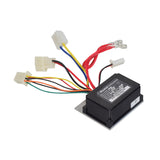 ZK2418-TYD6K-ROHS Control Module for the Razor Crazy Cart Shift (Versions 1+), a black electronic device with visible colorful wires, designed for easy DIY repair of malfunctioning carts.