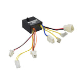 ZK2400DH Control Module for the Razor Power Core E100, featuring several colored wires and connectors for seamless replacement of the original control module in the Razor Power Core E100 scooter.