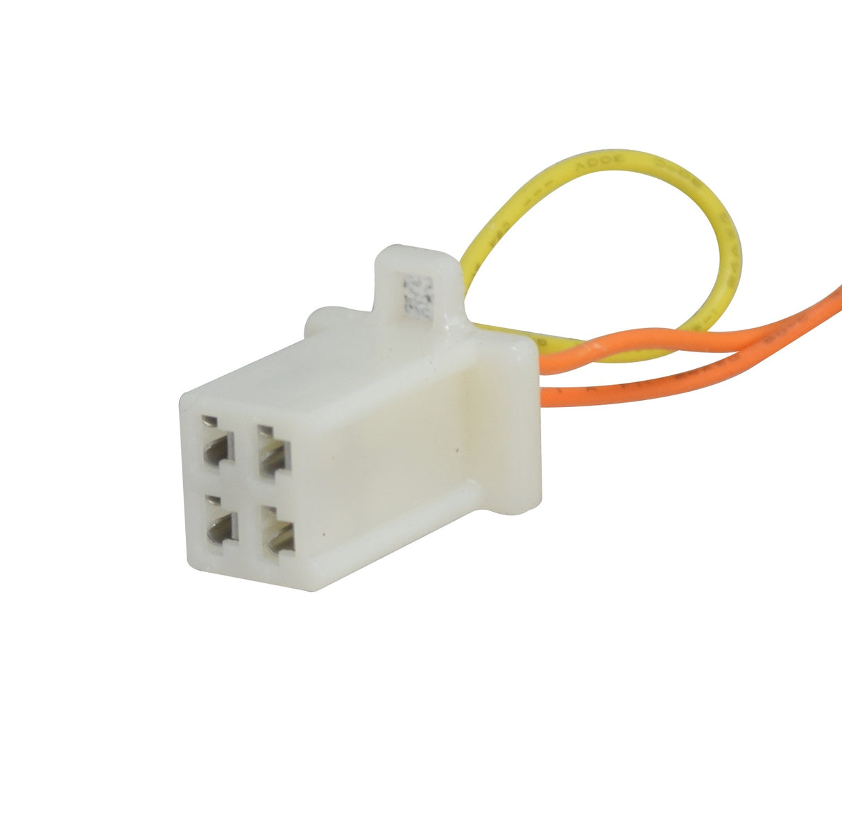 B-ZK1218D1 Control Module for Razor MX125 Dirt Bike & Pocket Mod Petite Scooter, featuring a white connector with yellow and orange wires, shown in a close-up view.