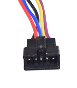 36 Volt YCKH262-001-36 Brushless Voltage Controller for Swagtron EB5 Electric Bike, showing a detailed close-up of its plug and multiple connectors essential for controlling motor functions.