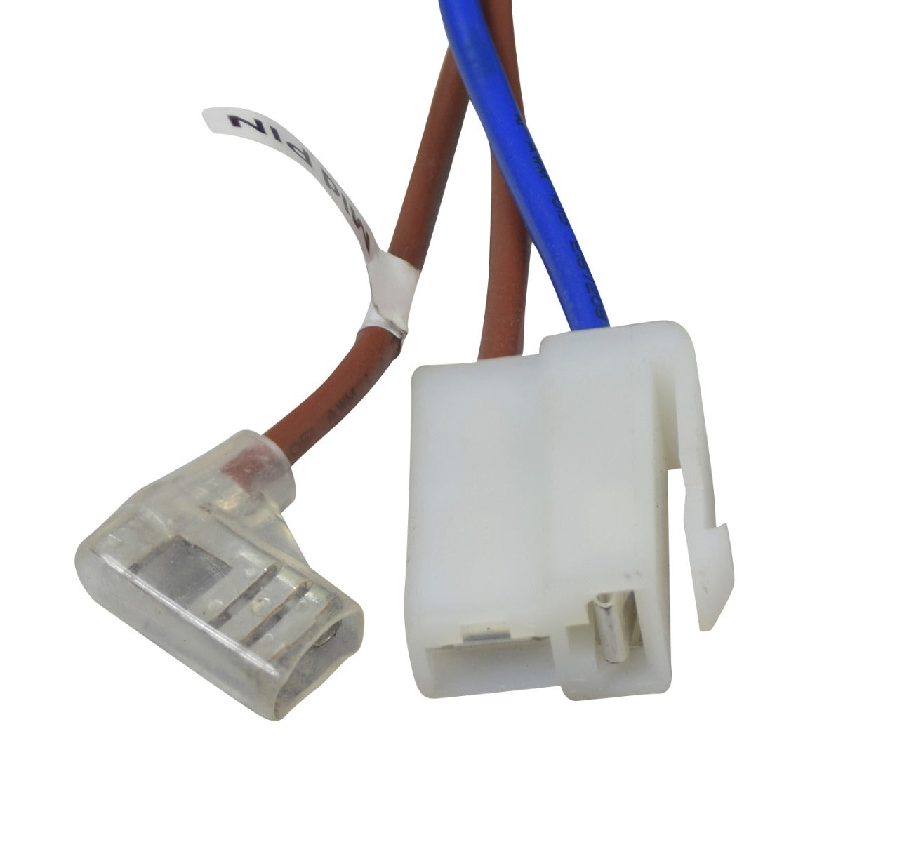 Close-up of the 12 Volt B-ZK1200-DH-LD Control Module featuring multiple white plastic connectors, used as a replacement for faulty controllers in electrical wiring systems.