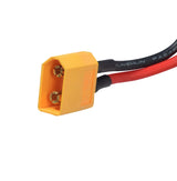 Control Module for GOTRAX Apex & Apex XL Electric Scooters - Close-up of a cable with red and black connectors, part of the 36V 350W replacement module for controlling throttle, speed, and motor systems.