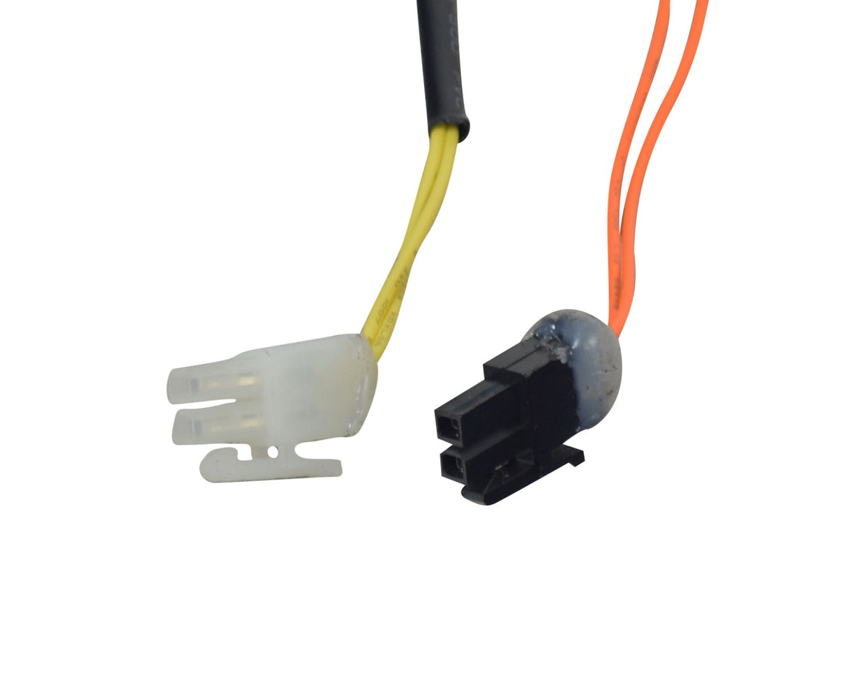 Close-up of the Control Module for the Razor Power Core E90 Sprint Electric Scooter, showing detailed wiring, connectors, and an orange cable, highlighting the essential components of the replacement part.