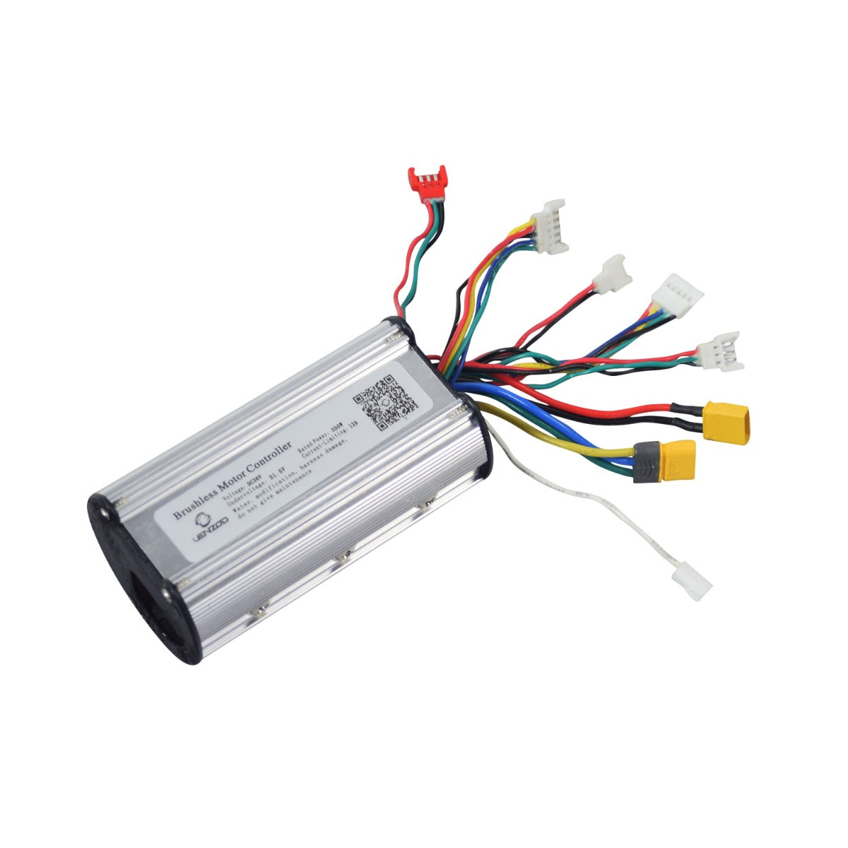 36 Volt Controller for the Hover-1 Rally Electric Scooter featuring a silver rectangular device with multiple wires visible, designed for easy replacement to restore scooter functionality.