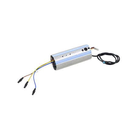 Original Control Module for the Ninebot ES1/ES1L Electric Scooter, featuring a silver metal cylinder with attached wires and connectors, essential for controlling the scooter's electronics.