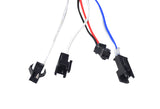 Control Module for the HeyBike Mars Electric Bicycle, featuring multiple colored wires and connectors, essential for controlling the e-bike's electronics and replacing the original controller. Close-up shows detailed wiring and components.