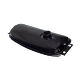 Fuel Gas Tank for 150cc - 250cc Hammerhead Off-Road® & Kandi Go-Karts (Blemished), featuring a black metal tank with a cap, suitable for replacing old tanks in various go-karts.