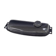 Fuel Gas Tank for 150cc - 250cc Hammerhead Off-Road® & Kandi Go-Karts (Blemished), featuring a black metal tank with a round plastic cap and spiral design, ideal for DIY replacements.