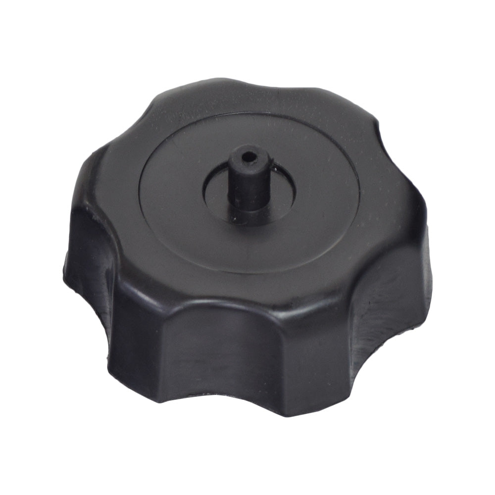 Fuel Gas Tank for 110cc Go-Karts & Dune Buggies, featuring a black plastic cap with a nozzle, essential for DIY engine projects and compatible with various go-kart models.