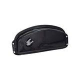 Fuel Gas Tank for 150cc - 250cc Hammerhead Off-Road® & Kandi Go-Karts (Blemished), featuring a black metal construction with holes, a metal handle, and a close-up of a valve.